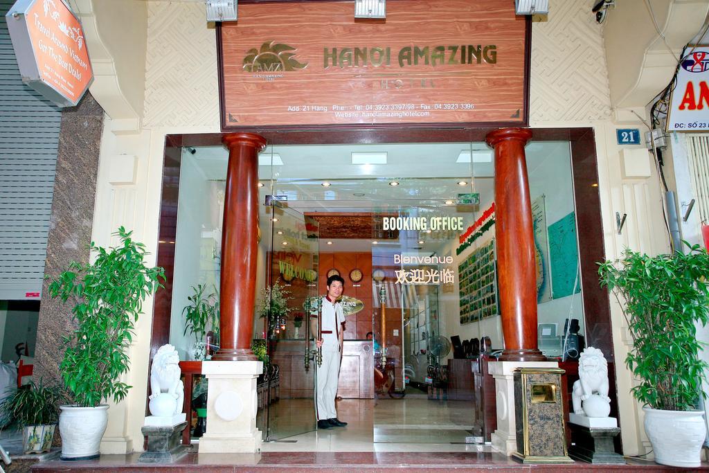 Bay Luxury - Hanoi Graceful Hotel 21 Hang Phen Exterior foto